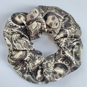 Wednesday Addams silk Scrunchie